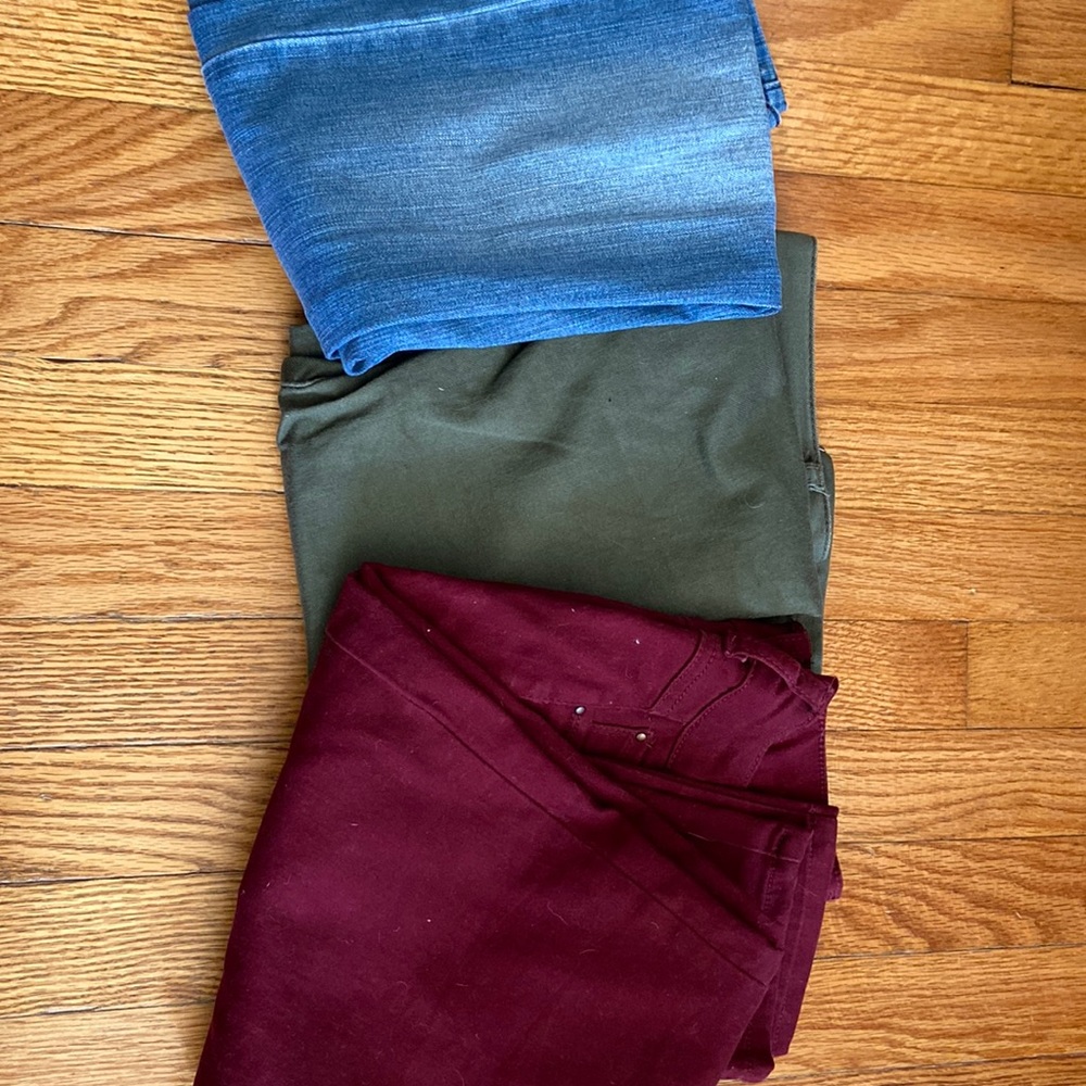 Blue Spice High Waisted Pants